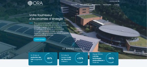 Nouveau site web